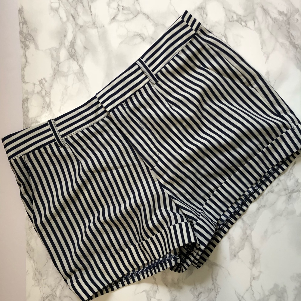 Pinstripe Shorts